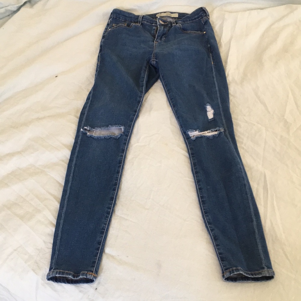 Top shop Moto Leigh jeans